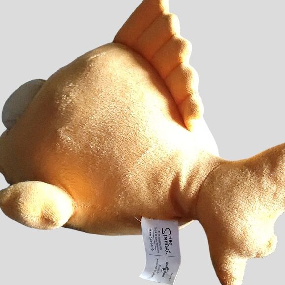 Universal Studios The Simpsons Plush BLINKY 3 Eyed Orange Fish Matt Groening - Picture 4 of 9